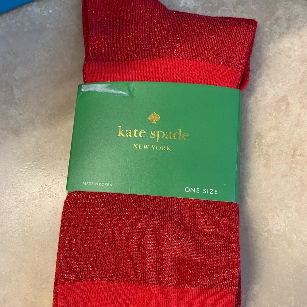 New Kate Spade knee high socks